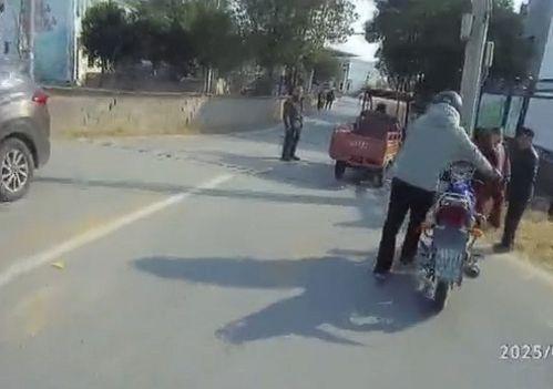 吃瓜的车祸,现场惊心动魄